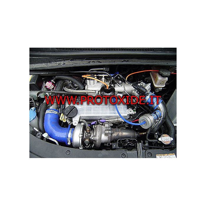 Hyunday i10 1100 için Turbo dönüştürme kiti HARİCİ TURBO MOTOR PARÇALARI Motor yükseltme kiti