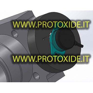 Disco alluminio per potenziometro TPS farfalla CNC Farfalle maggiorate