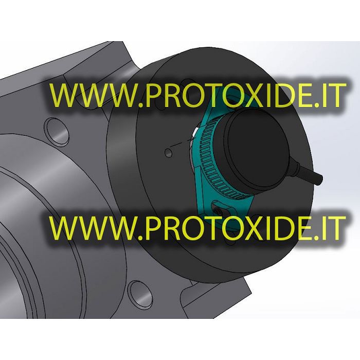 Alumiinilevy CNC-perhosen TPS-potentiometrille Ylisuuria perhosia