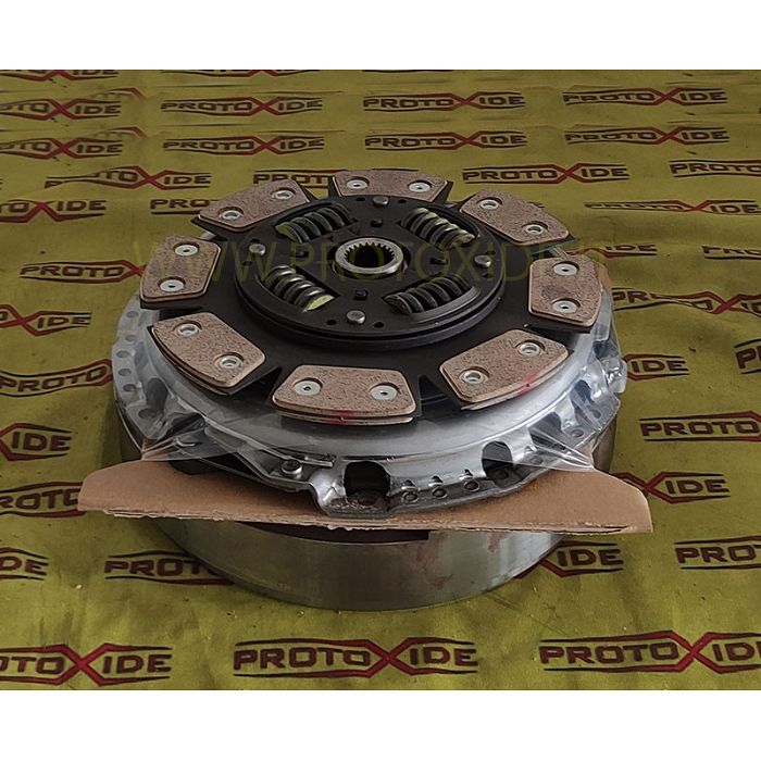 Single mass steel flywheel kit with reinforced clutch COPPER Ford Fiesta ST MK8 - Ford Puma 1500 12v Turbo 200hp 3 cylinders