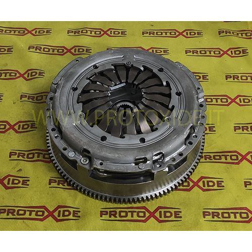 Single mass flywheel kit Fiat 124 Abarth 1400 16v Multiair reinforced clutch special lining Engine flywheels in steel -