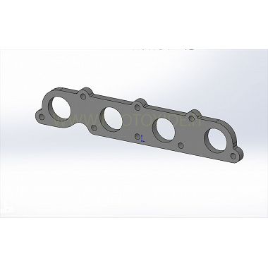 Flangia collettori scarico Renault Clio 1800 - 2000 Williams 16v Flange collettori di scarico