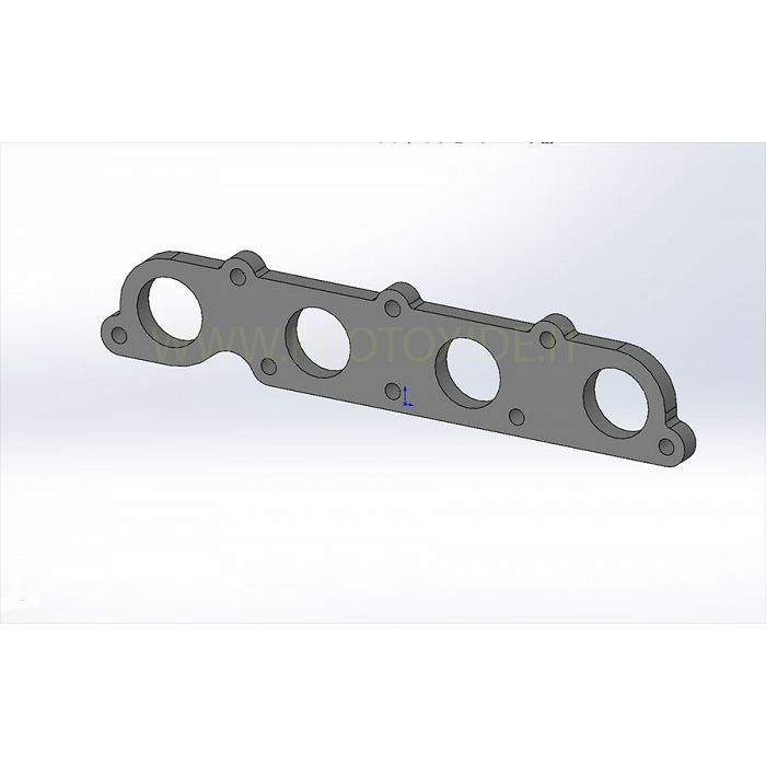 Flangia collettori scarico Renault Clio 1800 - 2000 Williams 16v Flange collettori di scarico