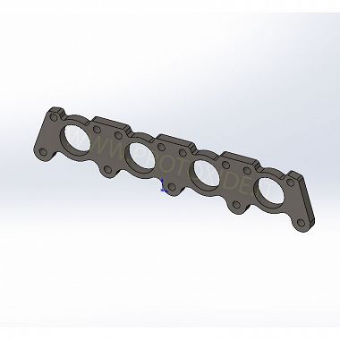 Brida colector de escape Volkswagen Golf 1800 20v - Audi TT 1800 20v Turbo Bridas colector de escape