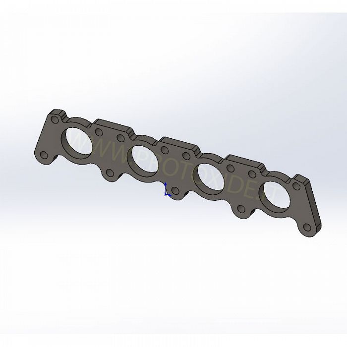 Flange do coletor de escape Volkswagen Golf 1800 20v - Audi TT 1800 20v Turbo Flanges do coletor de escape Flange do coletor de escape Volkswagen Golf 1800 20v - Audi TT 1800 20v Turbo Flanges do coletor de escape