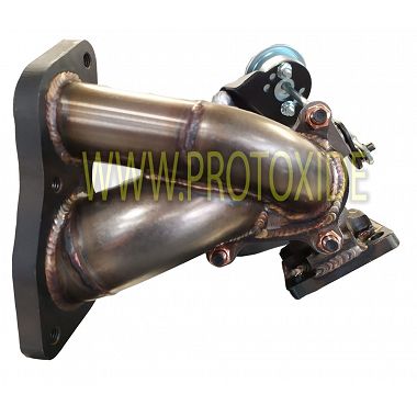 TD04 ProtoXide Fiat Uno Turbo 1300 Turbocharger with downpipe Racing bearing turbochargers