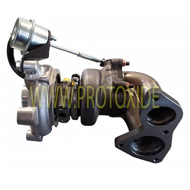 TD04 ProtoXide Fiat Uno Turbo 1300 Turbocharger with downpipe Racing bearing turbochargers