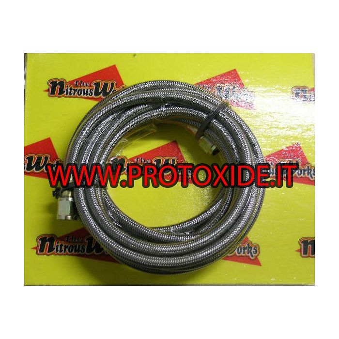 Nitrous oxide cylinder hose - motorbike solenoid valve 122cm Nitrous oxide system spare parts