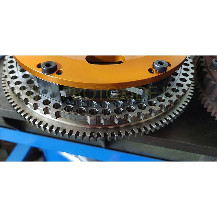 Reinforced clutch flywheel copper disc pressure plate Peugeot 106 1300 - 1600 Saxo light alloy Steel flywheel kit reinforced