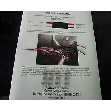 Emulador para sonda lambda para Subaru Catalisadores catalíticos e falsos