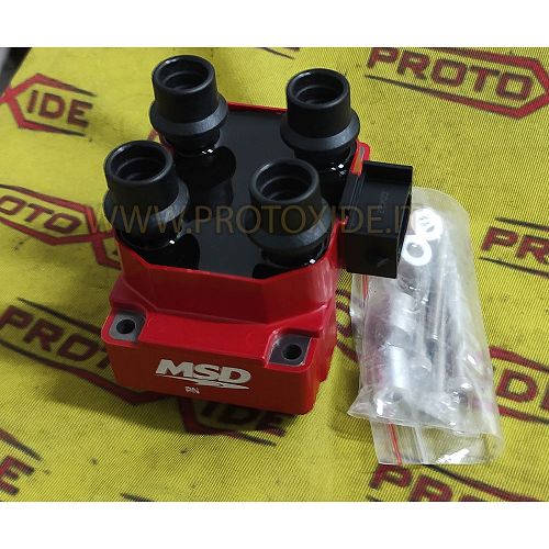 Rode verbeterde bobine Fiat Punto GT verbinding verloren vonk 4 cilinder Ford type Elektronische ontstekingen en verbeterde s...