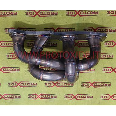 Collettore scarico acciaio Inox Alfa - Fiat - Lancia 1900 JTD 16V con turbo 2400 Collettori scarico acciaio motori Turbodiesel