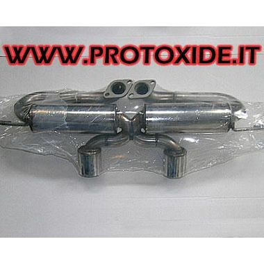 Renault Clio 3000 v6 sports final exhaust in stainless steel Mufflers and tailpipes