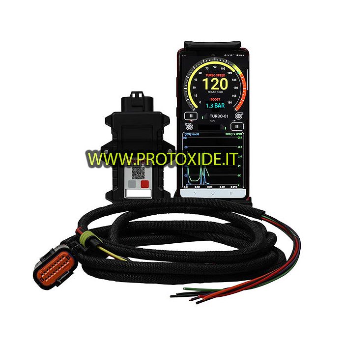 Tachometer Turbo Pressure Bluetooth Garrett Garrett turbodúchadlo mm kit kompletný so snímačom Rôzne elektronické prístroje