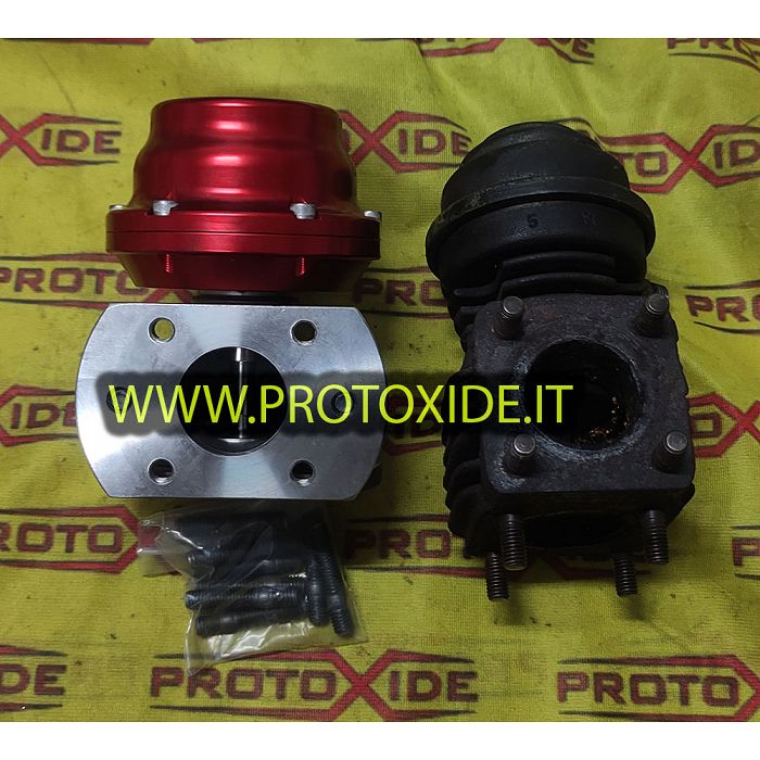 Wastegate Ferrari 208 GTB - GTS Turbo SENZA INTERCOOLER valvola esterna sostituibile wastegate rotta Wastegate esterne