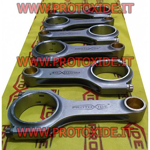 Reinforced steel connecting rods Alfa Romeo 156 2500 V6 24v inverted H shape BUSSO engine Connecting rods