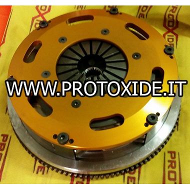 Kit volant d'embragatge de coure doble disc reforçat ALFA ROMEO 147 GTA -156- 166 2.5 3.2 120- 140- 184 kw V6 Busso Kit volant