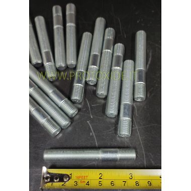 Čapy kolies 12 mm x 1,25 dĺžka 80 mm Dištančné podložky