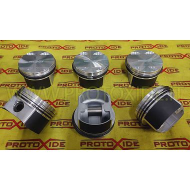 Pistons premsats Alfa Romeo 156 2.500 24v motor turbo transformat Busso Pistoni Forgiati Auto