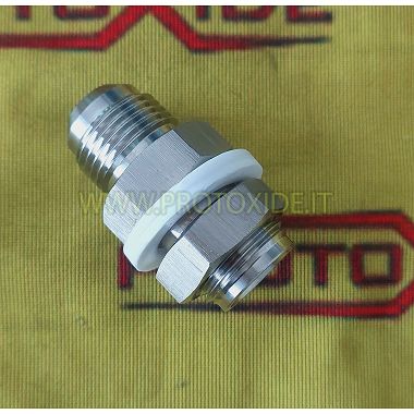 Nipple fitting 10AN stainless steel Oil pipes and fittings for turbochargers