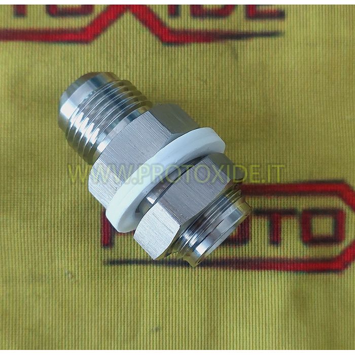 Raccordo Nipple 10AN acciaio inox Tubi olio e raccordi per turbocompressori