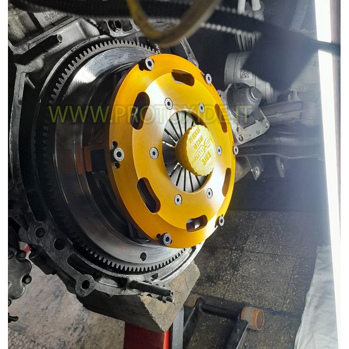 Sada lehkého setrvačníku Renault Clio 3 RS3 200 - 203 hp R3 DOUBLE DISC CLUTCH zesílená měď v ergalu Souprava s setrvačníkem ...