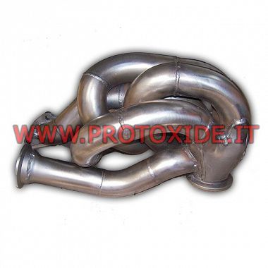 Stainless steel exhaust manifold Lancia Delta 2000 8v stainless steel with external wastegate oversized ducts Exhaust