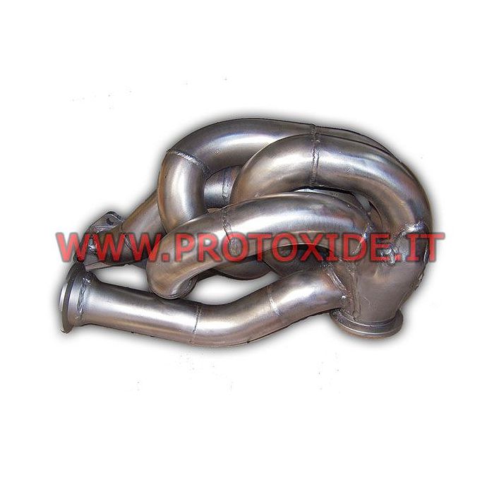 Stainless steel exhaust manifold Lancia Delta 2000 8v stainless steel with external wastegate oversized ducts Exhaust