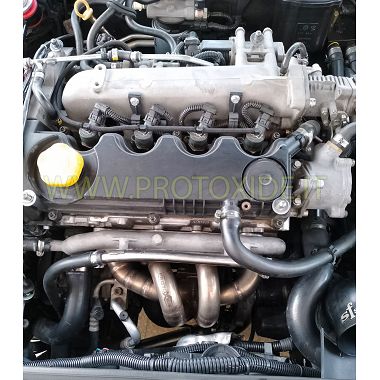 Auspuffkrümmer Fiat-Lancia-Alfa 1.9 JTD 8v Turbo 2.4JTD Abgaskrümmer aus Stahl für Turbodieselmotoren