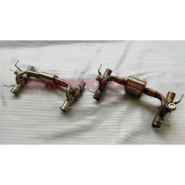 copy of Ferrari 348 TB - TS Stainless Steel Exhaust Muffler Mufflers and tailpipes