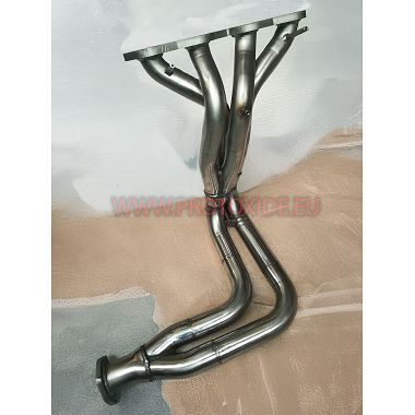 Exhaust manifold Lancia Beta Montecarlo 4-2-1 stainless steel Steel exhaust manifolds for Turbo Petrol engines