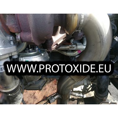 Изпускателната тръба елиминира DPF Fap Fiat 1300 Mjet Panda Alfa Mito 95hp Downpipe Турбо дизелови двигатели