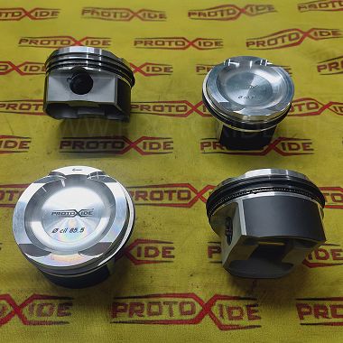 BMW Z3 1900 16v decompressed stamped pistons Turbo E36 M44B19 engine conversion Forged Car Pistons