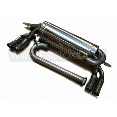 Lancia Beta Montecarlo 2000 8v Scorpion stainless steel sports exhaust muffler Steel exhaust manifolds for aspirated engines