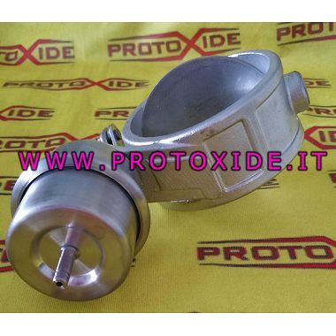 Soupape d'ouverture et de fermeture de l'échappement sous VIDE en fonction de la pression turbo Silencieux d'échappement