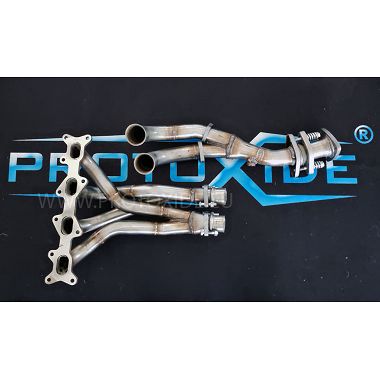 Športové výfukové zvody z nehrdzavejúcej ocele pre Fiat Bravo 1600 16V 4-2-1 Oceľové výfukové potrubie pre sacie motory