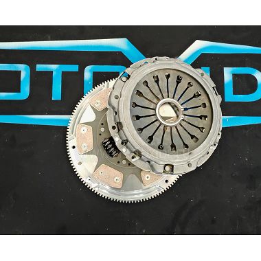 Çelik volanlı güçlendirilmiş bakır debriyaj takımı Lancia Delta Fiat Coupe 2000 16v 6-plakalı çekme Çelik volanlı debriyaj