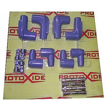 Set of high voltage spark plug cable terminal caps 8 plugs Spark plug cable - Terminals for DIY