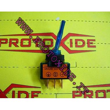 Comutator cu LED albastru de 12 volți integrat Întrerupătoare și butoane