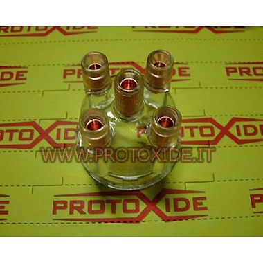 Transparent distributor cap Fiat Uno Turbo 1400 - Coupe 2000 non-turbo aspirated version Transparent distributor caps