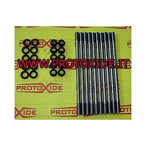 Prisioneiros de cabeça reforçados Lancia Delta - Fiat Coupe 2000 16v 10mm Prisioneiros de cabeça reforçados