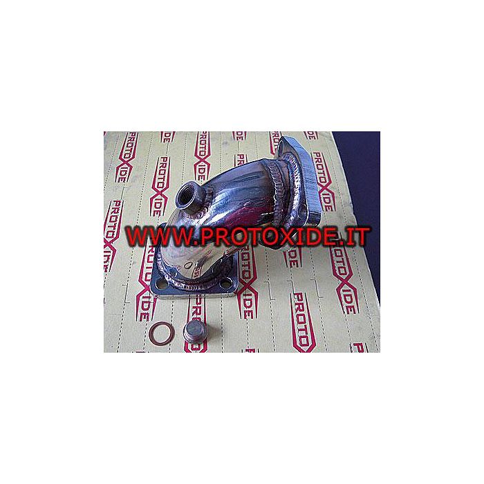 Downpipe εξάτμισης Lancia Delta 2000 16V επεκτεταμένη 70mm ατσάλι Downpipe turbo βενζινοκινητήρες