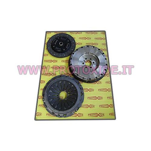 مجموعة دولاب الموازنة أحادية الكتلة مع قابض مقوى Alfa 147 - GT 1900 JTD 8- 16v 2400 مجموعة دولاب الموازنة الفولاذية مع قابض مقوى