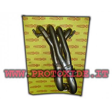 Exhaust manifolds Fiat Panda 100hp 1400 16v 4-2-1 Stainless steel without catalyst Exhaust manifolds steel Aspirated engines