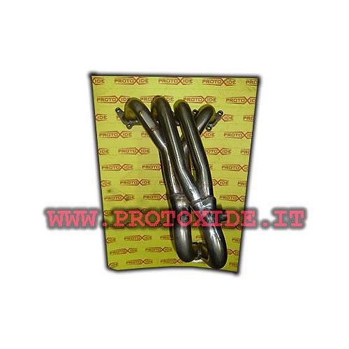 Exhaust manifolds Fiat Panda 100hp 1400 16v 4-2-1 Stainless steel without catalyst Exhaust manifolds steel Aspirated engines