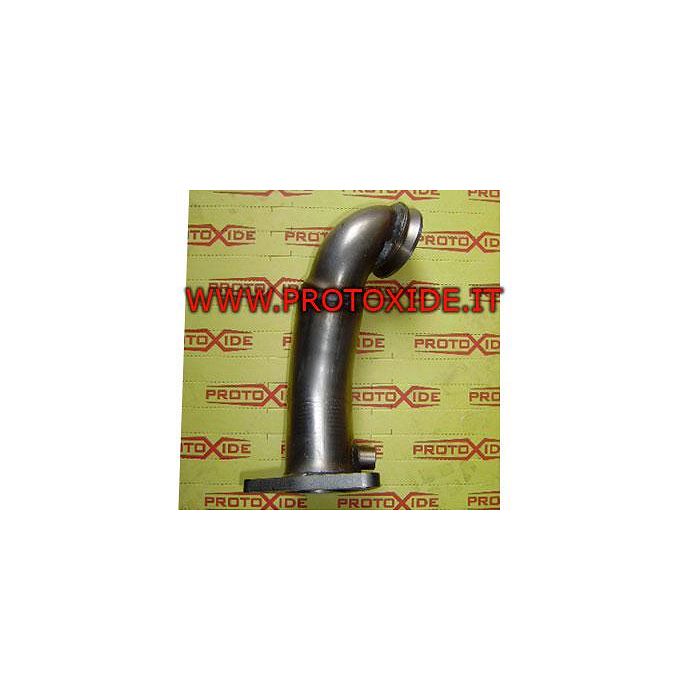 Alfa 159 16v downpipe escape Tubo de descarga do motor turbo diesel