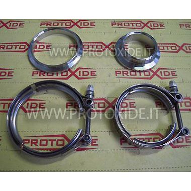 Kit fascette Vband con flange per turbo Tial Kravaty a kroužky V-Band