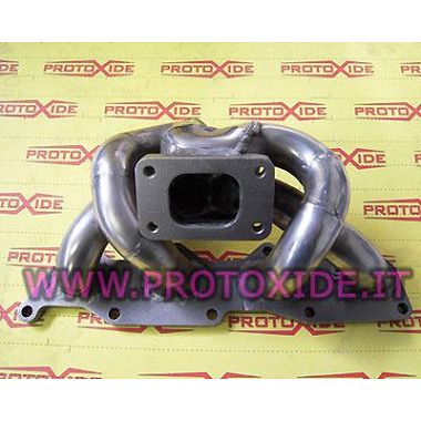 Exhaust manifold Volkswagen Polo 1400 16v Turbo conversion stainless steel Steel exhaust manifolds Turbo Petrol engines