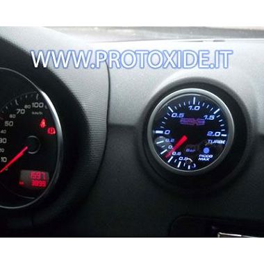 Turbo pressure gauge installable Audi S3 - TT 8P 8J Pressure gauges Turbo, Petrol, Oil