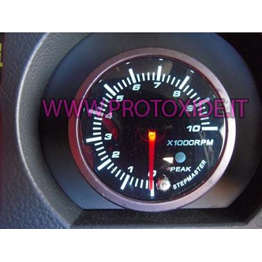 60mm 10000 rpm tachometer with memory Engine tachometer and shift lights